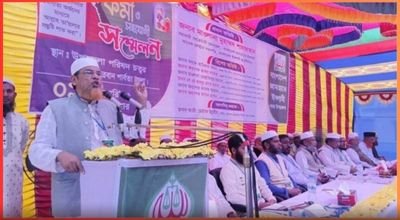 Sheikh Hasina is trying to create unrest in peaceful Bangladesh from India.